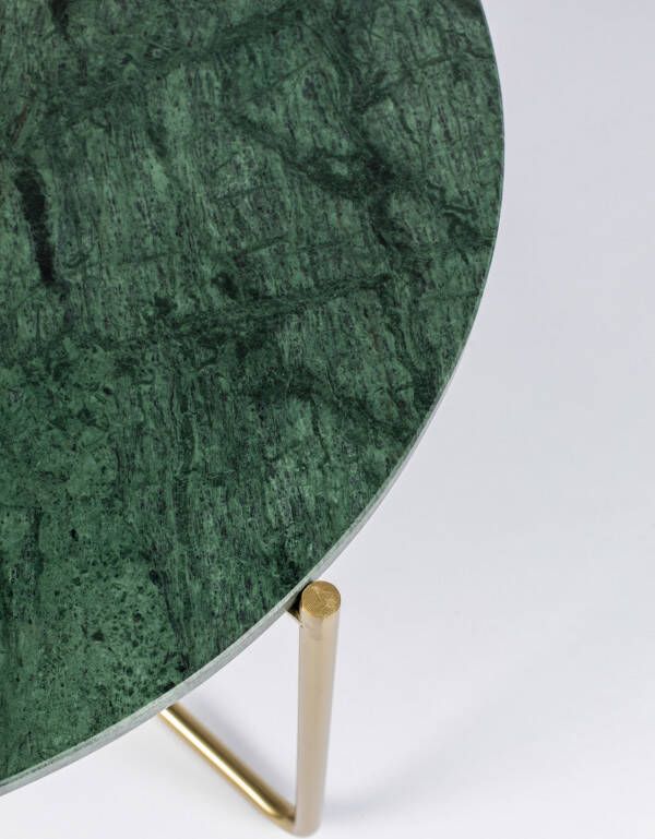 ZILT Salontafel 'Timpa' 70cm groen marmer