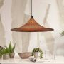 GOOD&MOJO Hanglamp Borabora Rotan 70cm Naturel - Thumbnail 2