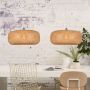 GOOD&MOJO Good & Mojo Dubbele Hanglamp PALAWAN Bamboe Beige Product Met gloeilamp: Nee - Thumbnail 4