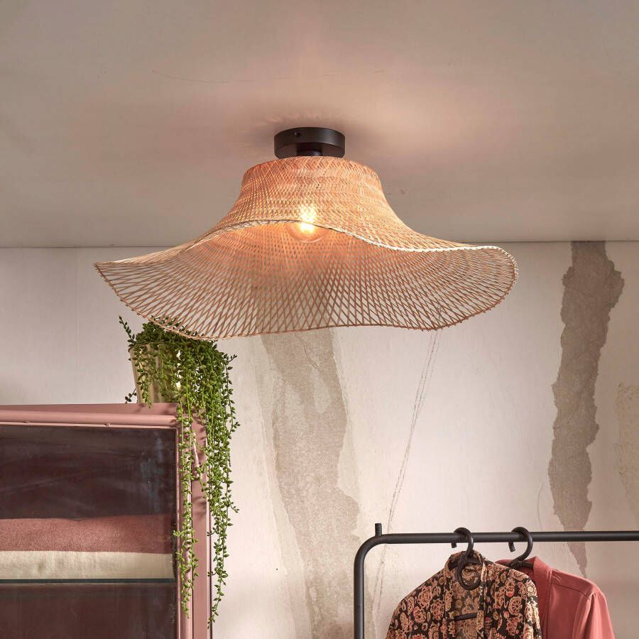 GOOD&MOJO Plafondlamp Ibiza Bamboe 65cm