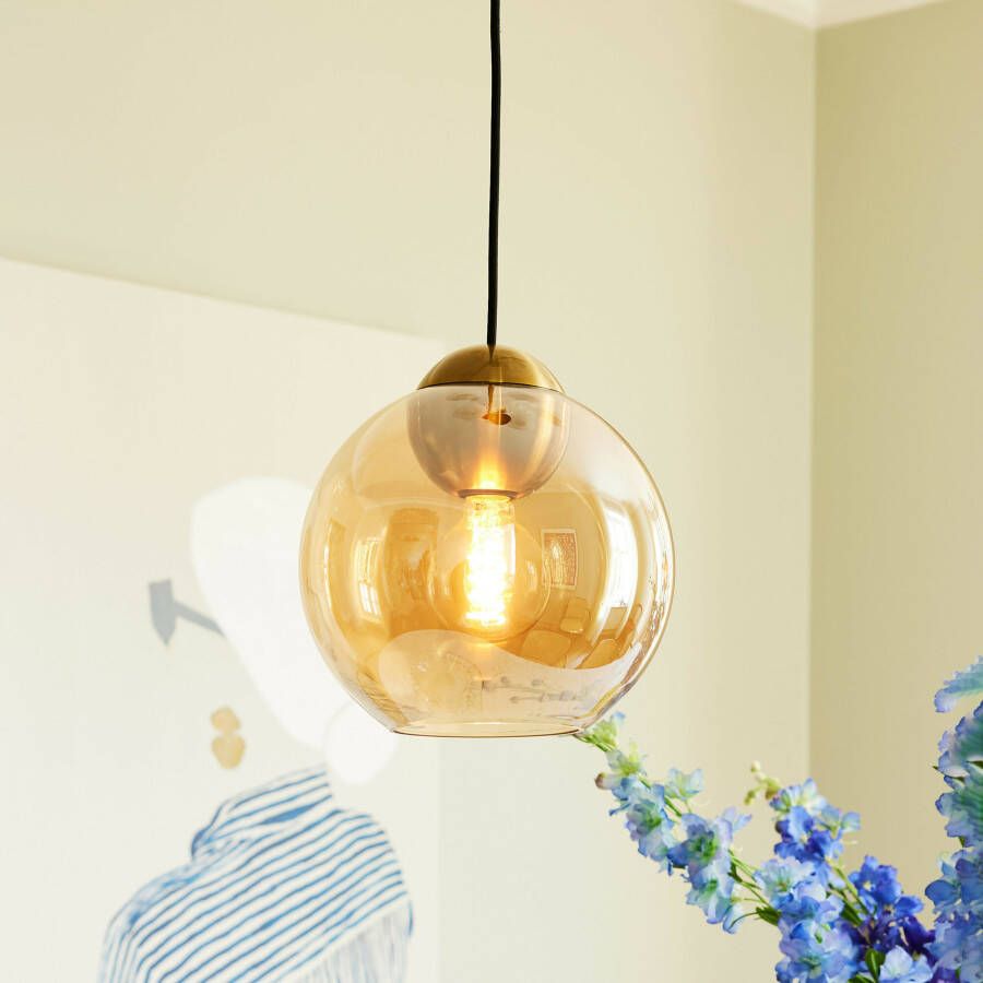 Halo Design Hanglamp 'Bubbles' Ø24 Amber