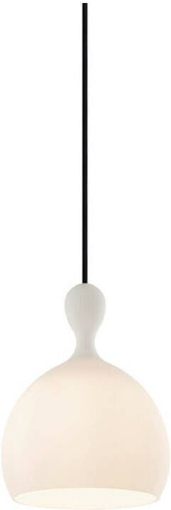 Halo Design Hanglamp 'DUEODDE' Ø18cm Opaalglas