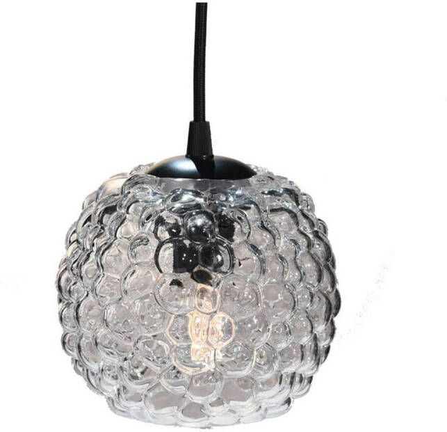 Halo Design Druif Ø15 dimbare hanglamp (Kleur: transparant zwart)