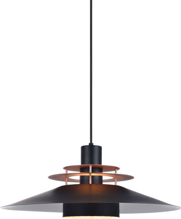 Halo Design Hanglamp Rivoli Ø50cm Zwart Koper