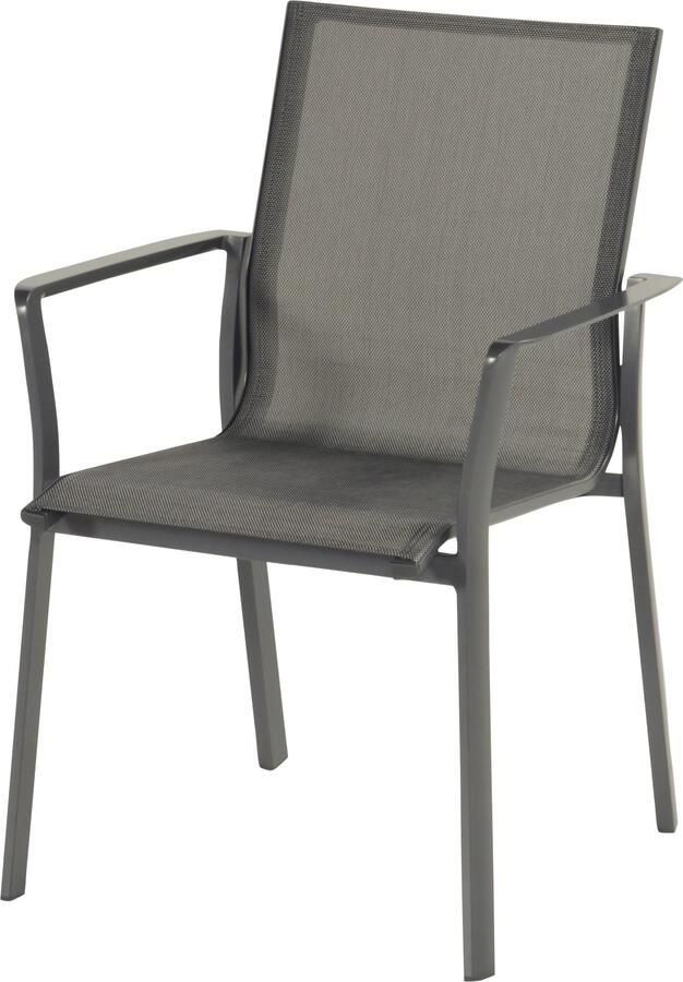 Hartman Tuinstoel Lea Antraciet