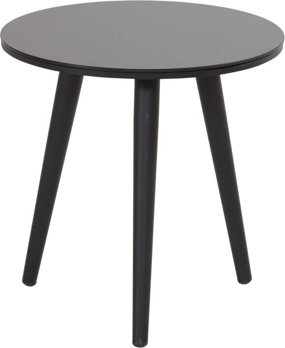 Hartman Outdoor Ronde Bijzettafel Sophie HPL 45 x 40cm Zwart