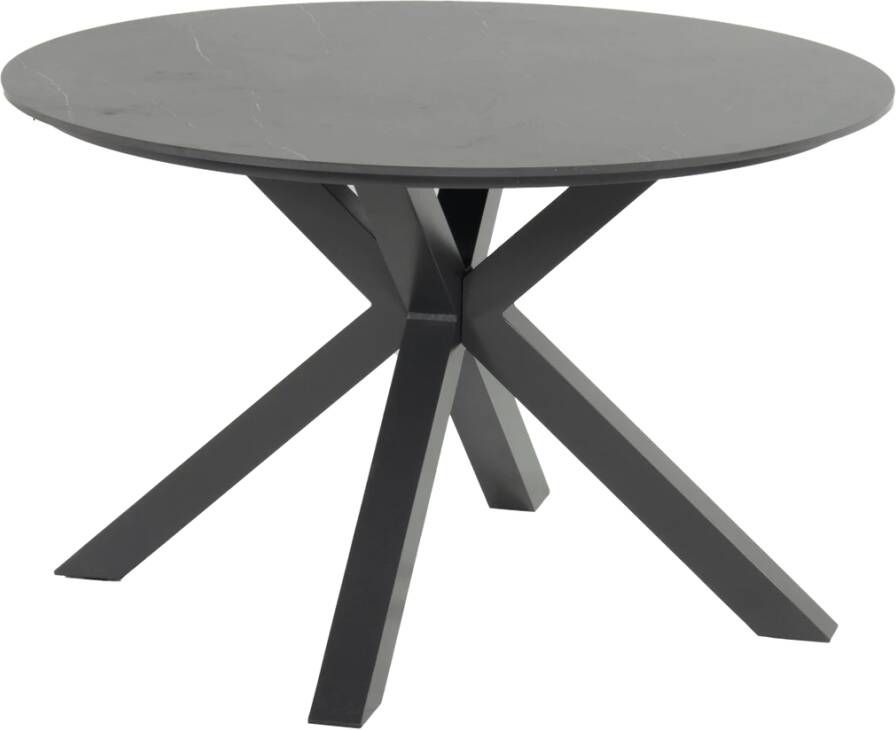 Hartman Ronde Tuintafel Xander Keramiek 120cm Antraciet