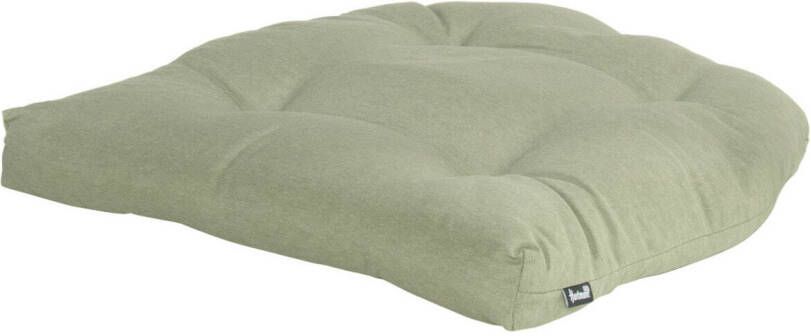 Hartman Tuinkussen 'Cuba' t.b.v. Tuinstoel afgeronde rug kleur Groen