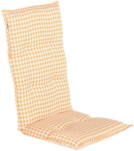 Hartman Tuinkussen 'Poule' t.b.v. Tuinstoel hoge rug kleur Geel