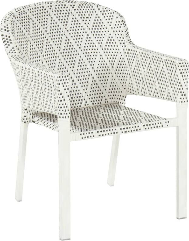 Hartman Tuinstoel Kelly Wicker Wit