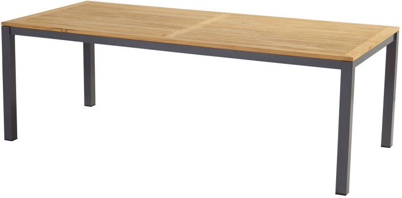 Hartman Sonata tuintafel teak – antraciet 220 x 100 cm. - Foto 3