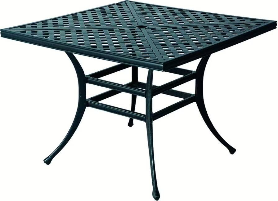 Hartman Vierkante Tuintafel Preston 102 x 102cm Grijs