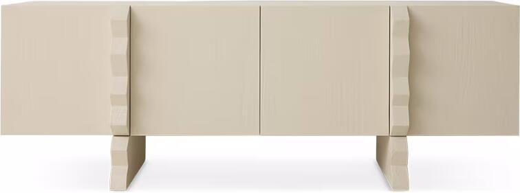 HKLIVING Dressoir Forma Sungkai hout 160cm Off White