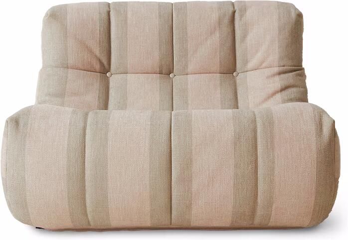 HKLIVING Fauteuil Lazy Lodge stof Beige - Foto 5