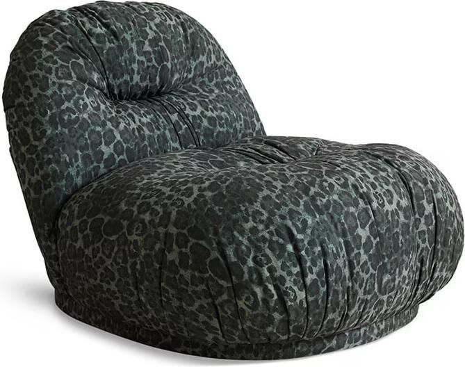 HKLIVING Fauteuil Meloa Panterprint Groen