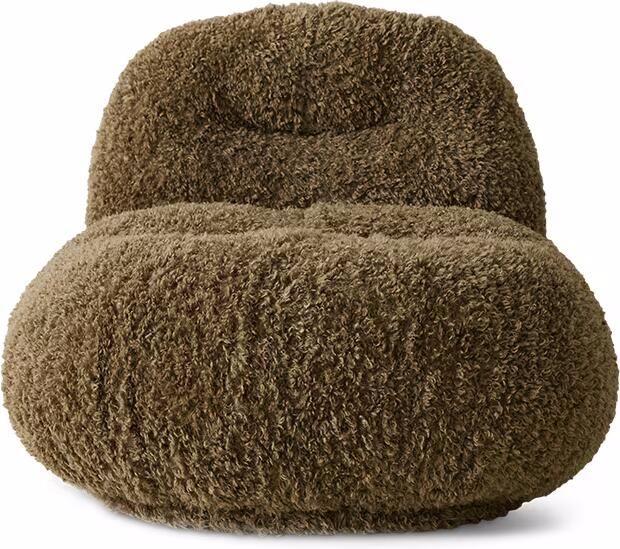 HKLIVING Fauteuil Meloa Poodle Khaki