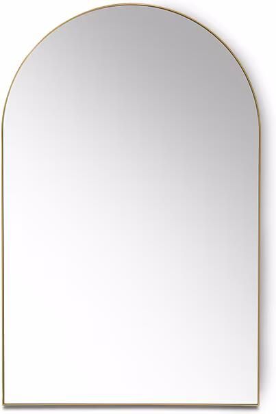 HKLIVING Gebogen Spiegel Arch 92 x 62cm Brass