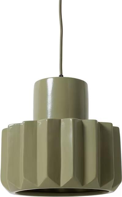 HKLIVING Hanglamp Stellar Keramiek Ø27cm Sage