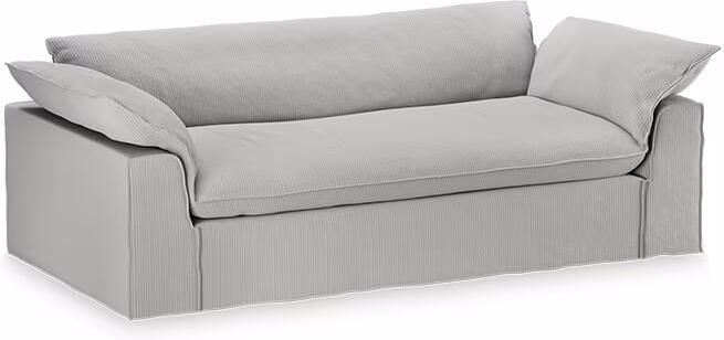HKLIVING Hoes voor Bank Nomad 244cm Corduroy rib Crème