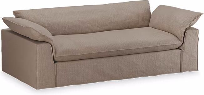 HKLIVING Hoes voor Bank Nomad 244cm Linnen Earth