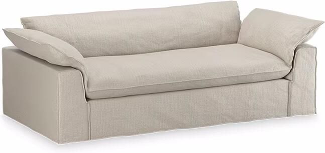 HKLIVING Hoes voor Bank Nomad 244cm Stof Ivoor