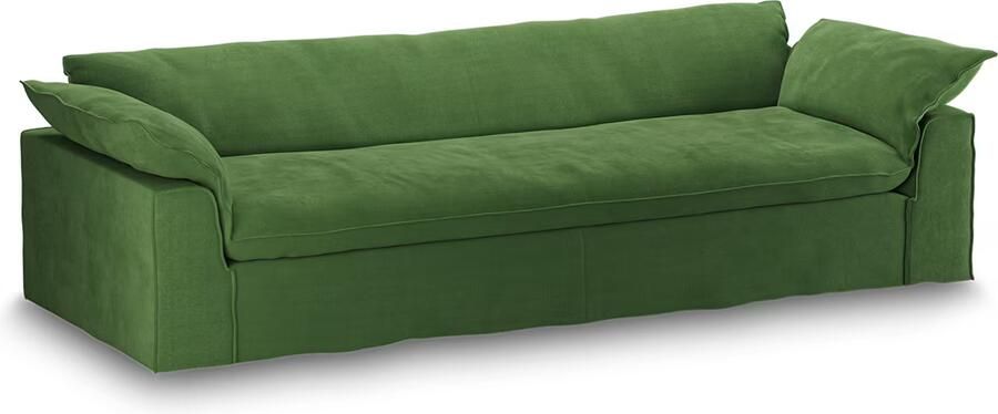 HKLIVING Hoes voor Bank Nomad 305cm Royal Velvet Groen