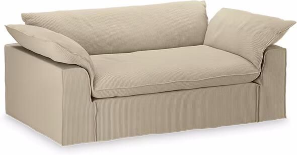 HKLIVING Hoes voor Bank Nomad Corduroy Rib 204cm Hay