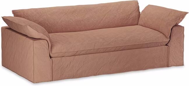 HKLIVING Hoes voor Bank Nomad Linnen 244cm Dusty Rose