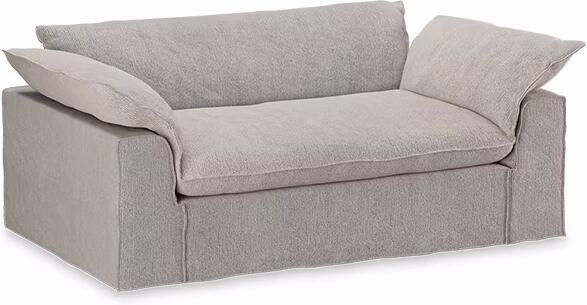 HKLIVING Hoes voor Bank Nomad Sneak stof 204cm Lichtgrijs