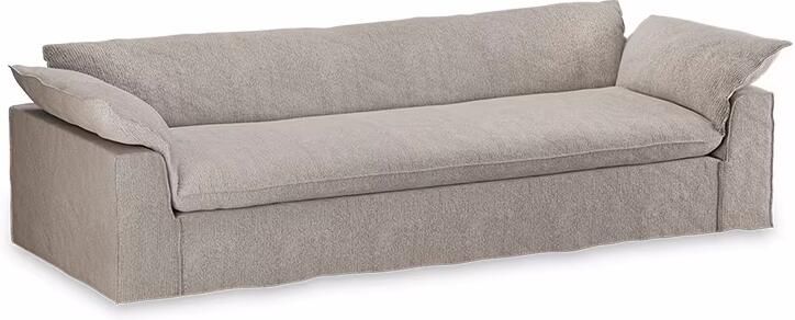 HKLIVING Hoes voor Bank Nomad Sneak-stof 305cm Lichtgrijs
