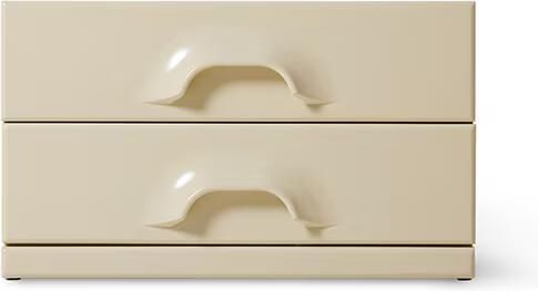 HKLIVING Ladekast Chest 2 lades Crème