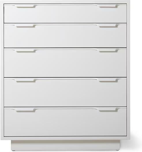 HKLIVING Ladekast Chest Met 5 laden Eggshell White