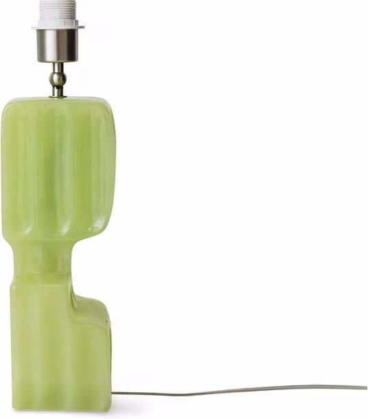 HKLIVING Lampvoet Column 43cm Lime (excl. kap)