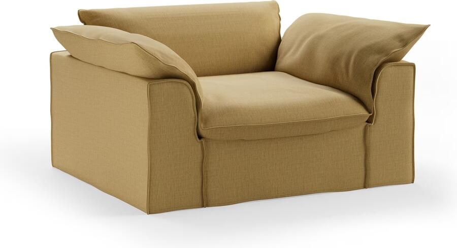 HKLIVING Loveseat Nomad Coccon stof 139cm Beige