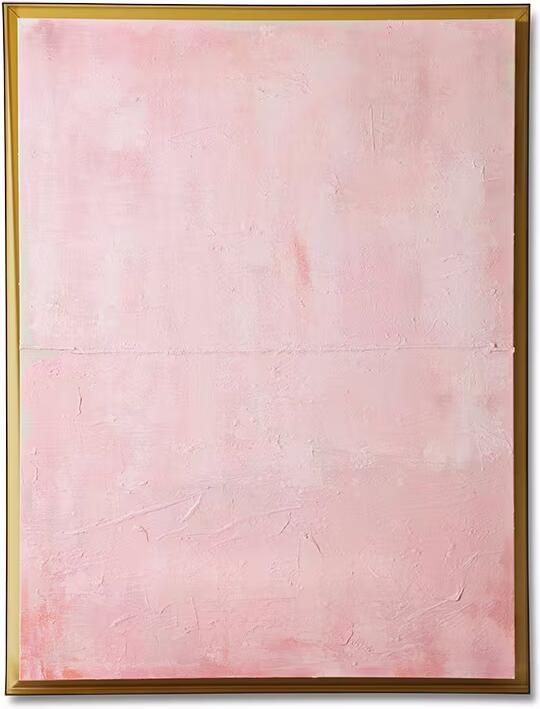 HKLIVING Schilderij Thousand Layers 167 x 127cm ROZE