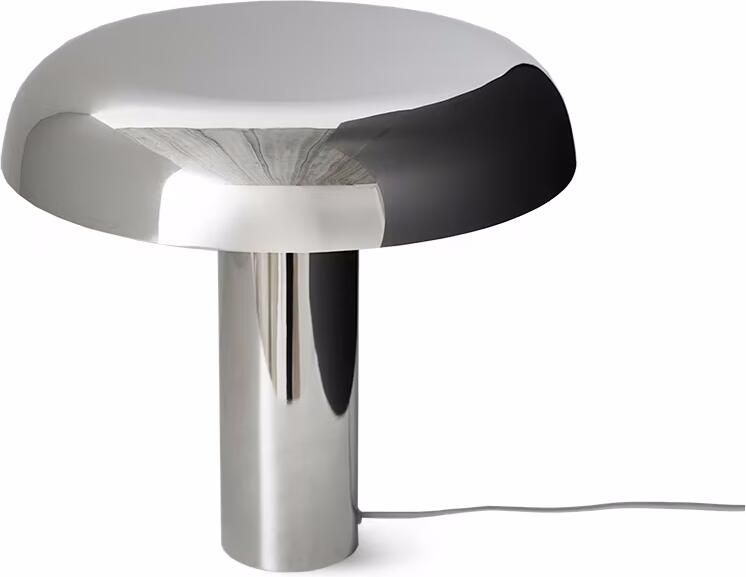 HKLIVING Tafellamp Mushroom 38cm Chroom - Foto 2