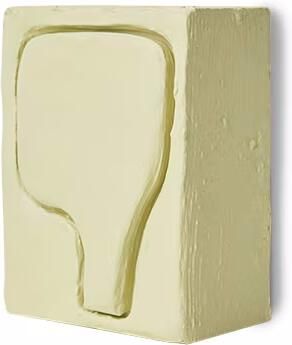 HKLIVING Wandobject Dwell 16 x 12cm Geel