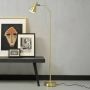 It&apos;s about RoMi its about RoMi Vloerlamp Valencia 144cm Goud - Thumbnail 1