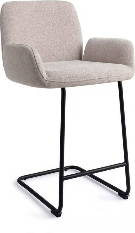 Jesper Home Barkruk Misaki Arch Black Pretty Plaster (zithoogte 66cm)