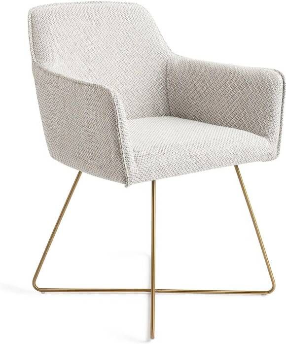 Jesper Home Eetkamerstoel Hofu Cross Gold Checkers Charm
