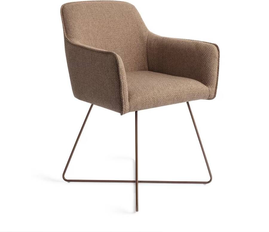 Jesper Home Eetkamerstoel Hofu Cross Rose French Toast