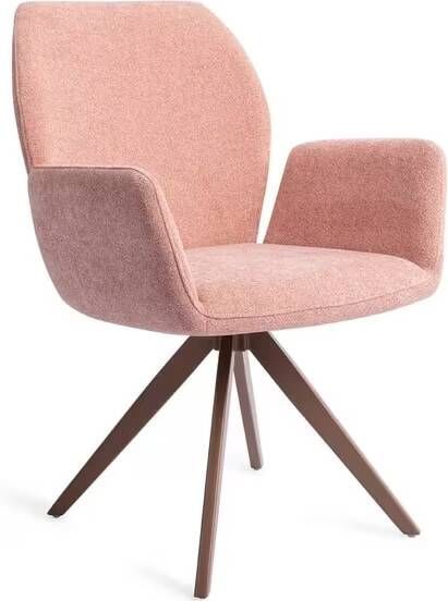 Jesper Home Eetkamerstoel Misaki Draaibaar Turn Brown Anemone