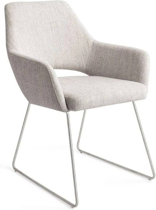 Jesper Home Eetkamerstoel Yanai Slide Steel Pigeon