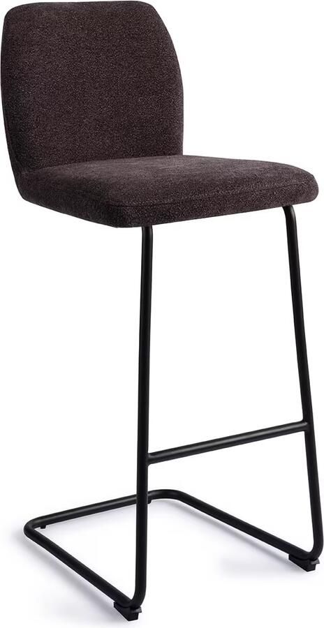 Jesper Home Barkruk Ikata Arch Black Almost Black (zithoogte 76cm)