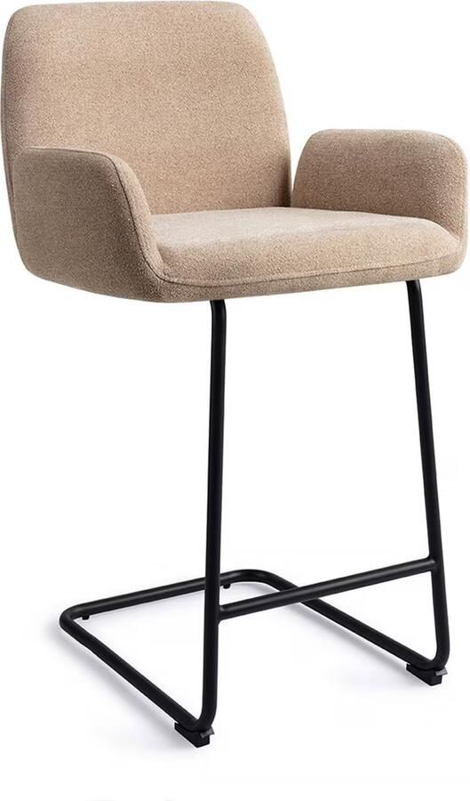 Jesper Home Barkruk Misaki Arch Black Funky Fudge (zithoogte 66cm)