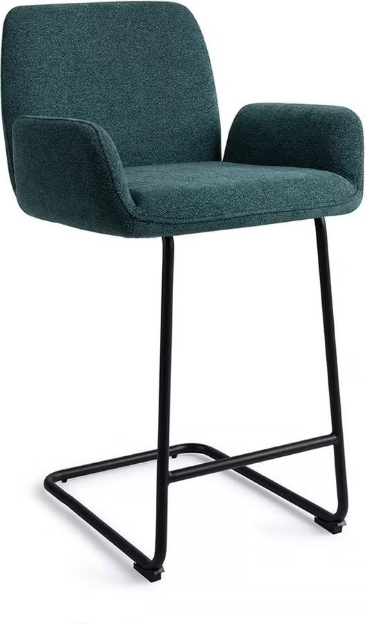 Jesper Home Barkruk Misaki Arch Black Merry Mermaid (zithoogte 66cm)