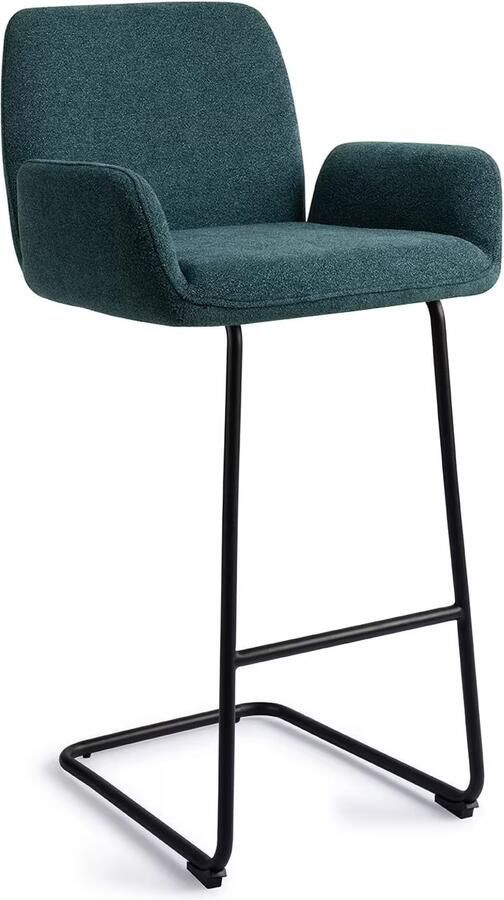 Jesper Home Barkruk Misaki Arch Black Merry Mermaid (zithoogte 76cm)