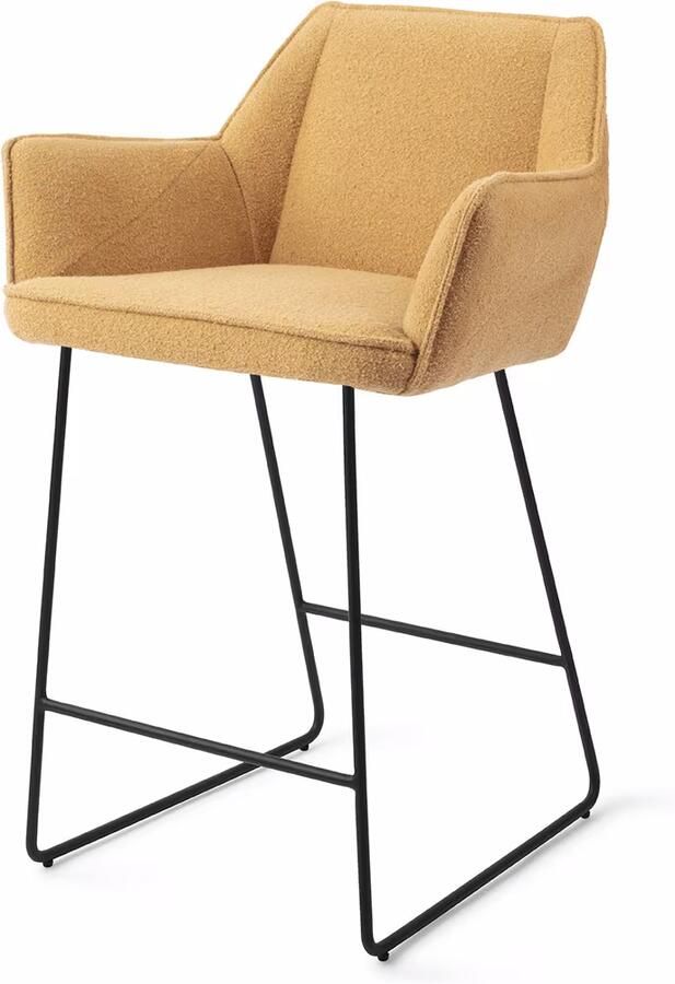 Jesper Home Barkruk Tome Slide Black Idaho Potato (zithoogte 66cm)