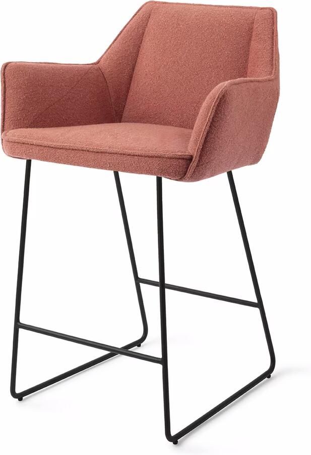 Jesper Home Barkruk Tome Slide Black Shabby Saffron (zithoogte 66cm)