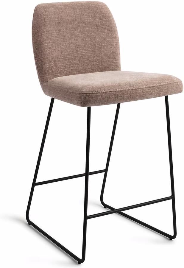 Jesper Home Barstoel Ikata Slide Black Mocha Mist (zithoogte 65cm)
